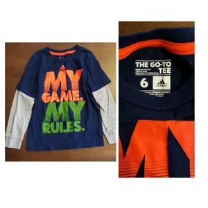 Boy's Adidas Size 6 Long Sleeve